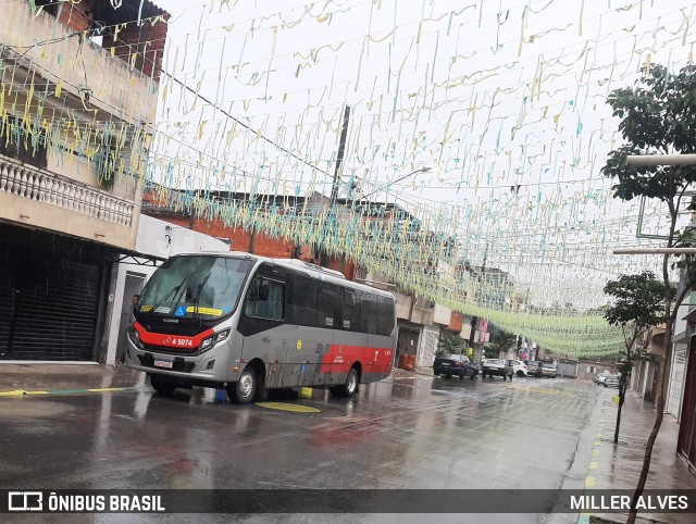 Allibus Transportes 4 5074 na cidade de São Paulo, São Paulo, Brasil, por MILLER ALVES. Número da foto: #10666475.