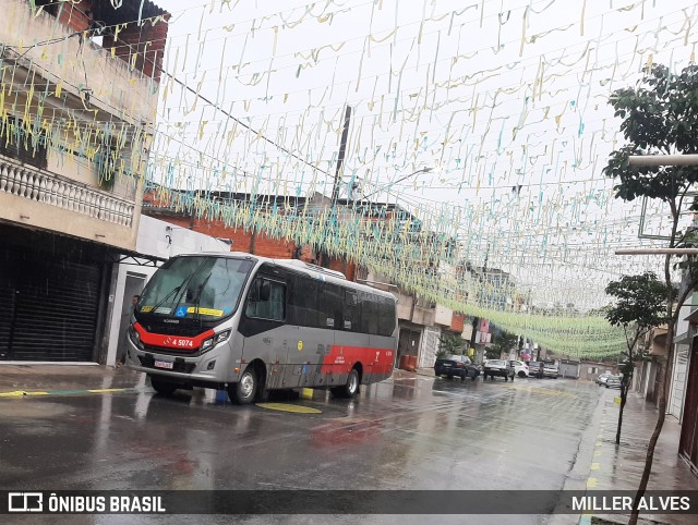 Allibus Transportes 4 5074 na cidade de São Paulo, São Paulo, Brasil, por MILLER ALVES. ID da foto: 10666475.