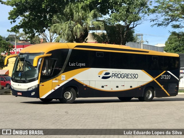 Viação Progresso 37320 na cidade de Três Rios, Rio de Janeiro, Brasil, por Luiz Eduardo Lopes da Silva. Número da foto: #10668803.