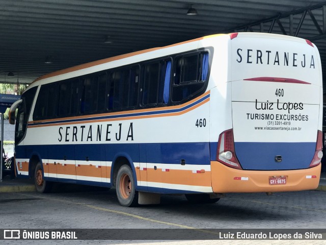 Viação Sertaneja 460 na cidade de Três Rios, Rio de Janeiro, Brasil, por Luiz Eduardo Lopes da Silva. ID da foto: 10668769.