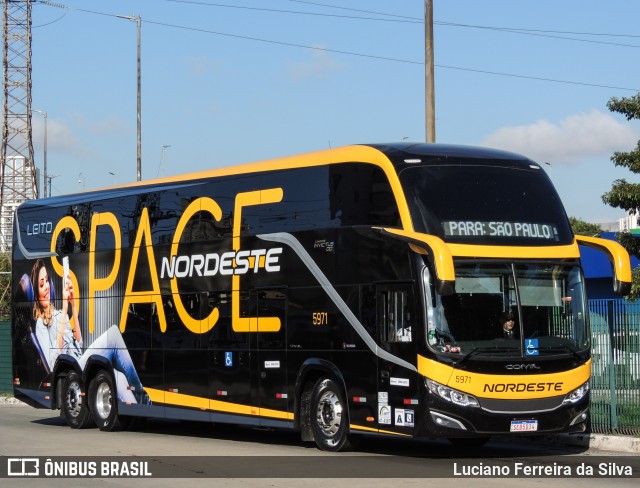 Expresso Nordeste 5971 na cidade de São Paulo, São Paulo, Brasil, por Luciano Ferreira da Silva. Número da foto: #10667310.