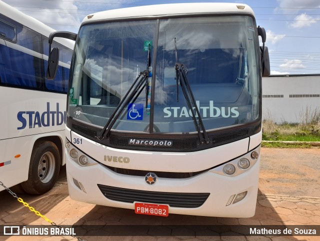 Stadtbus 361 na cidade de Planaltina, Distrito Federal, Brasil, por Matheus de Souza. Número da foto: #10668923.