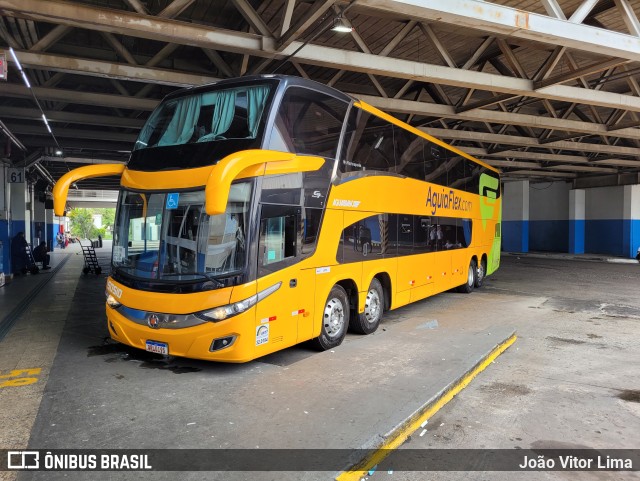 Viação Águia Branca 50510 na cidade de Rio de Janeiro, Rio de Janeiro, Brasil, por João Vitor Lima. Número da foto: #10665704.