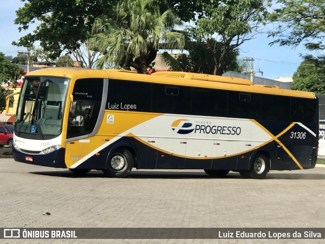 Viação Progresso 31306 na cidade de Três Rios, Rio de Janeiro, Brasil, por Luiz Eduardo Lopes da Silva. Número da foto: #10668817.
