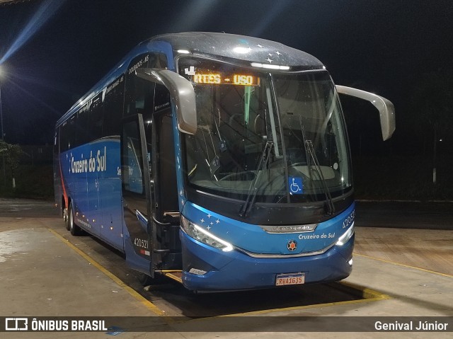 Cruzeiro do Sul Transportes 420521 na cidade de Campo Grande, Mato Grosso do Sul, Brasil, por Genival Júnior. Número da foto: #10667245.