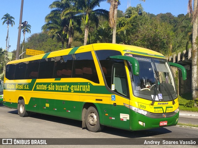 Viação Rápido Brasil 999 na cidade de Santos, São Paulo, Brasil, por Andrey  Soares Vassão. ID da foto: 10670338.