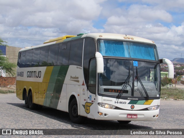 Empresa Gontijo de Transportes 14460 na cidade de Caruaru, Pernambuco, Brasil, por Lenilson da Silva Pessoa. ID da foto: 10670827.