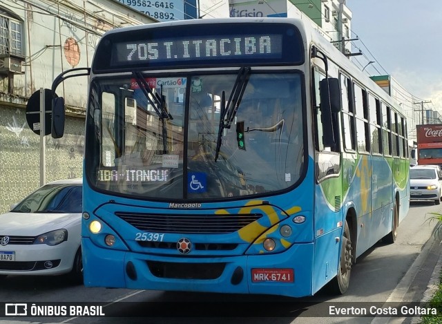 Viação Satélite 25391 na cidade de Cariacica, Espírito Santo, Brasil, por Everton Costa Goltara. ID da foto: 10669568.