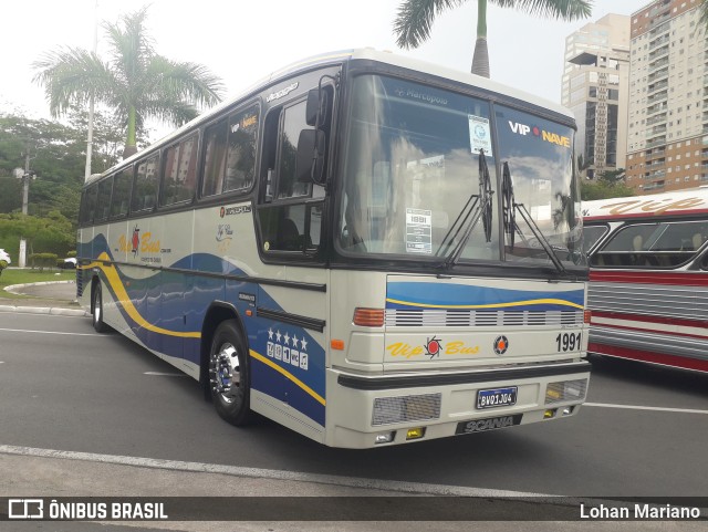 Vip Bus Comércio de Ônibus 1991 na cidade de Barueri, São Paulo, Brasil, por Lohan Mariano. Número da foto: #10671411.
