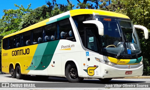 Empresa Gontijo de Transportes 21300 na cidade de São Paulo, São Paulo, Brasil, por José Vitor Oliveira Soares. Número da foto: #10669341.