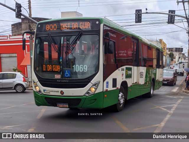 Viação Paraense Cuiabá Transportes 1069 na cidade de Cuiabá, Mato Grosso, Brasil, por Daniel Henrique. Número da foto: #10671391.