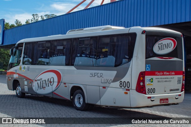 Viação Mimo 800 na cidade de Resende, Rio de Janeiro, Brasil, por Gabriel Nunes de Carvalho. Número da foto: #10671834.