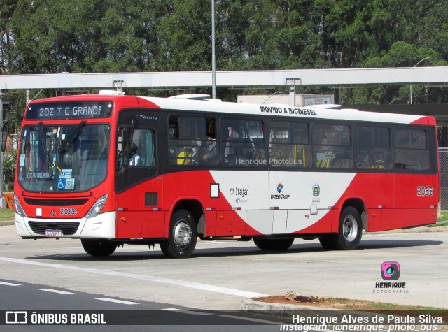 Itajaí Transportes Coletivos 2066 na cidade de Campinas, São Paulo, Brasil, por Henrique Alves de Paula Silva. Número da foto: #10672247.