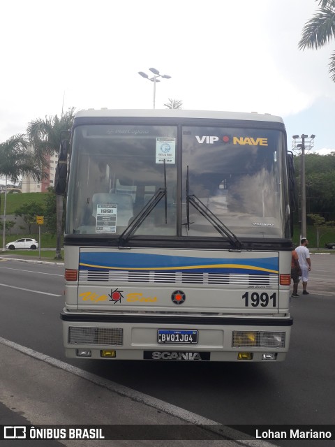 Vip Bus Comércio de Ônibus 1991 na cidade de Barueri, São Paulo, Brasil, por Lohan Mariano. Número da foto: #10671394.
