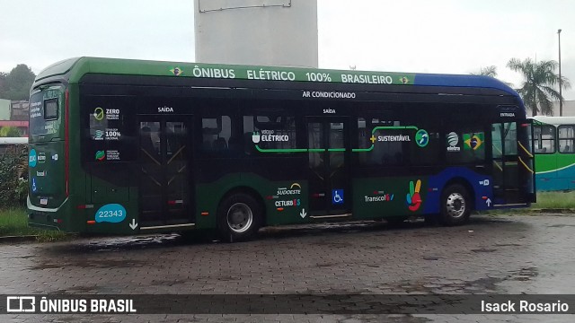 Nova Transporte 22343 na cidade de Cariacica, Espírito Santo, Brasil, por Isack Rosario. Número da foto: #10670227.