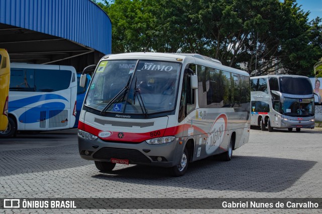 Viação Mimo 800 na cidade de Resende, Rio de Janeiro, Brasil, por Gabriel Nunes de Carvalho. Número da foto: #10671829.