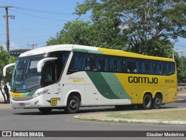 Empresa Gontijo de Transportes 18570 na cidade de Teresina, Piauí, Brasil, por Glauber Medeiros. Número da foto: #10672394.
