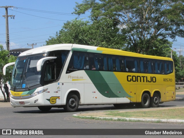 Empresa Gontijo de Transportes 18570 na cidade de Teresina, Piauí, Brasil, por Glauber Medeiros. ID da foto: 10672394.