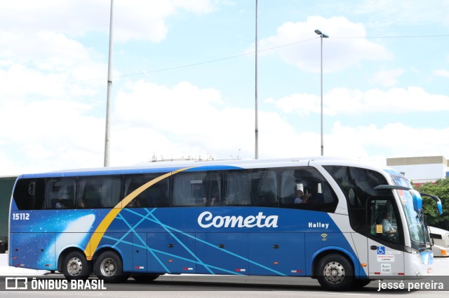 Viação Cometa 15112 na cidade de São Paulo, São Paulo, Brasil, por jessé pereira. ID da foto: 10671101.