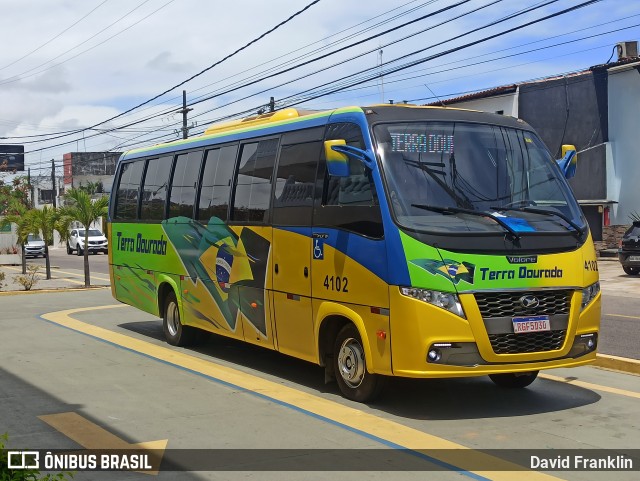 Terra Dourada Transportes e Turismo 4102 na cidade de Natal, Rio Grande do Norte, Brasil, por David Franklin. Número da foto: #10671713.