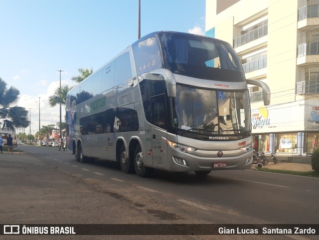 Eucatur - Empresa União Cascavel de Transportes e Turismo 5312 na cidade de Ji-Paraná, Rondônia, Brasil, por Gian Lucas  Santana Zardo. ID da foto: 10669772.