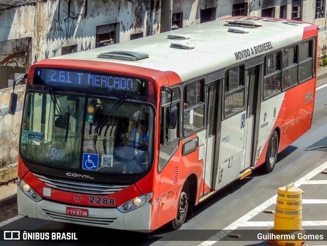 Expresso CampiBus 2288 na cidade de Campinas, São Paulo, Brasil, por Guilherme Gomes. Número da foto: #10671950.