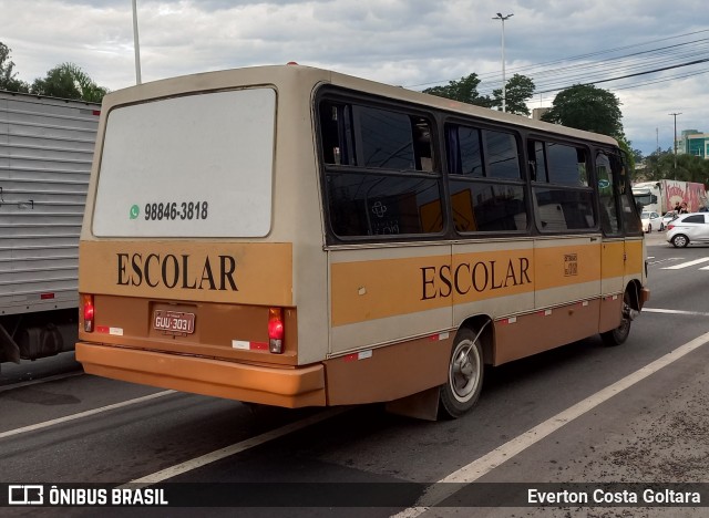 Escolares GUU3031 na cidade de Cariacica, Espírito Santo, Brasil, por Everton Costa Goltara. Número da foto: #10669385.