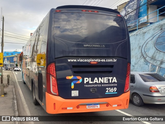 Planeta Transportes Rodoviários 2169 na cidade de Cariacica, Espírito Santo, Brasil, por Everton Costa Goltara. Número da foto: #10672145.