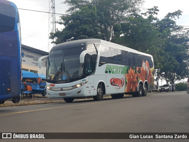 Eucatur - Empresa União Cascavel de Transportes e Turismo 4943 na cidade de Ji-Paraná, Rondônia, Brasil, por Gian Lucas  Santana Zardo. Número da foto: #10671600.