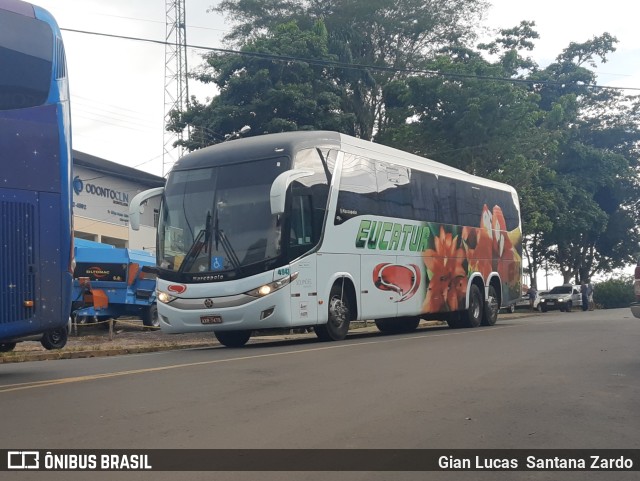 Eucatur - Empresa União Cascavel de Transportes e Turismo 4943 na cidade de Ji-Paraná, Rondônia, Brasil, por Gian Lucas  Santana Zardo. ID da foto: 10671600.