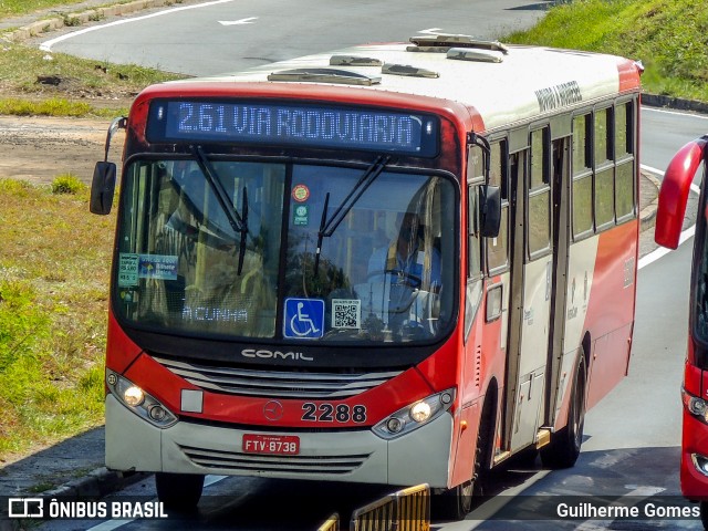 Expresso CampiBus 2288 na cidade de Campinas, São Paulo, Brasil, por Guilherme Gomes. ID da foto: 10671947.