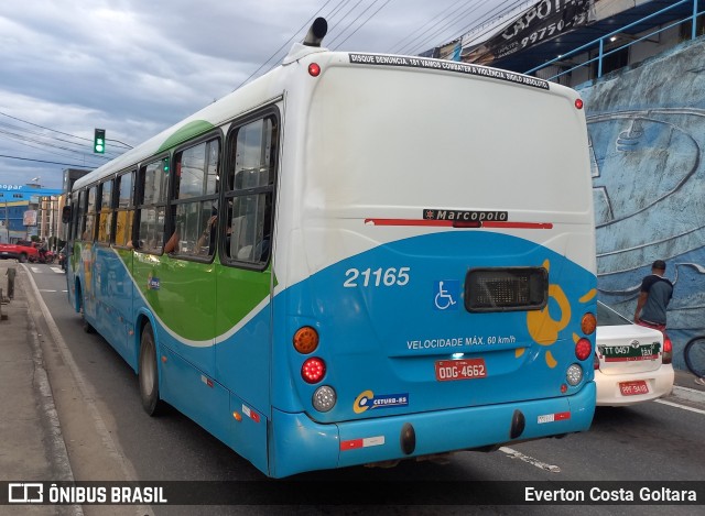 Santa Zita Transportes Coletivos 21165 na cidade de Cariacica, Espírito Santo, Brasil, por Everton Costa Goltara. Número da foto: #10669553.
