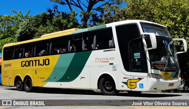 Empresa Gontijo de Transportes 12845 na cidade de São Paulo, São Paulo, Brasil, por José Vitor Oliveira Soares. ID da foto: 10669320.