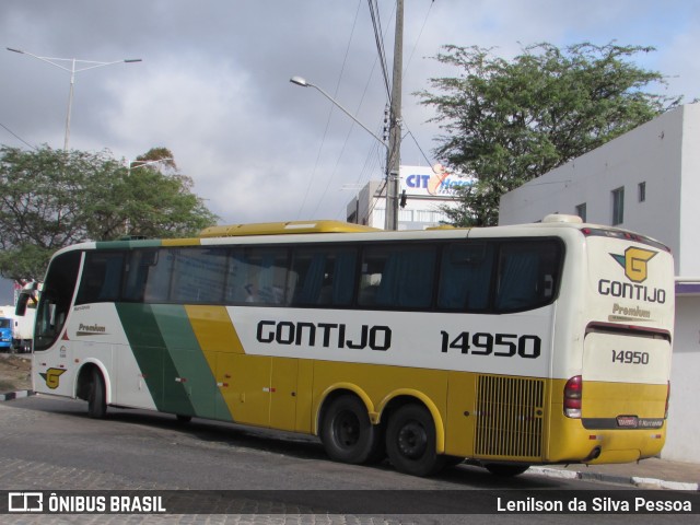 Empresa Gontijo de Transportes 14950 na cidade de Caruaru, Pernambuco, Brasil, por Lenilson da Silva Pessoa. Número da foto: #10670752.