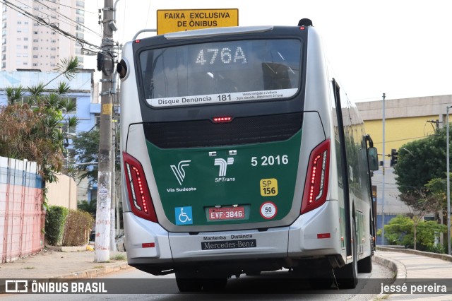 Via Sudeste Transportes S.A. 5 2016 na cidade de São Paulo, São Paulo, Brasil, por jessé pereira. ID da foto: 10671070.