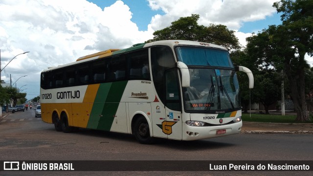 Empresa Gontijo de Transportes 17020 na cidade de Pirapora, Minas Gerais, Brasil, por Luan Pereira do Nascimento. ID da foto: 10670466.