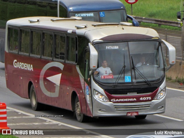 Expresso Gardenia 4075 na cidade de Aparecida, São Paulo, Brasil, por Luiz Krolman. ID da foto: 10675014.