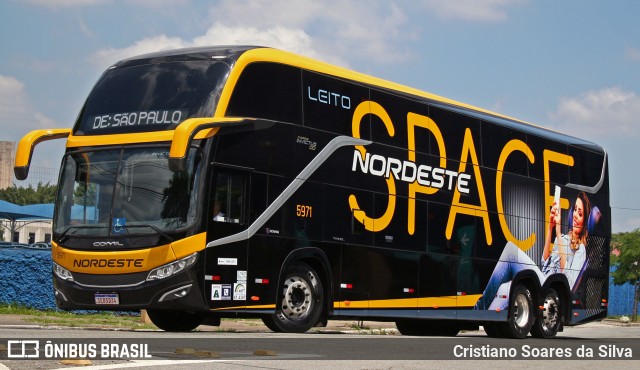 Expresso Nordeste 5971 na cidade de São Paulo, São Paulo, Brasil, por Cristiano Soares da Silva. ID da foto: 10674963.