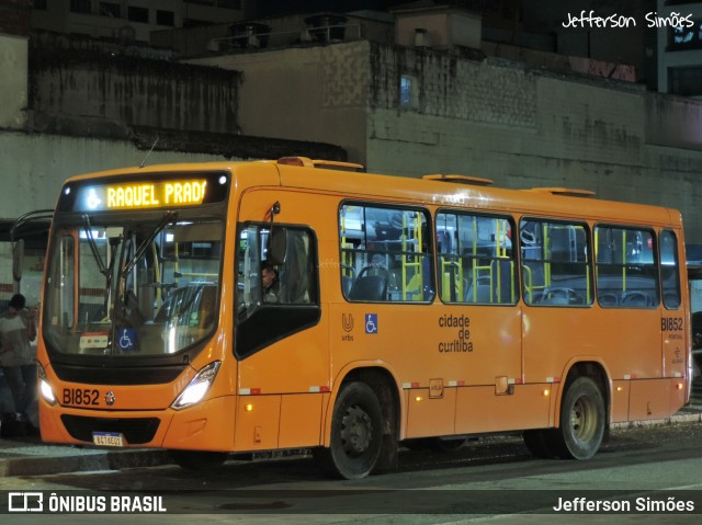 Transporte Coletivo Glória BI852 na cidade de Curitiba, Paraná, Brasil, por Jefferson Simões. ID da foto: 10674793.