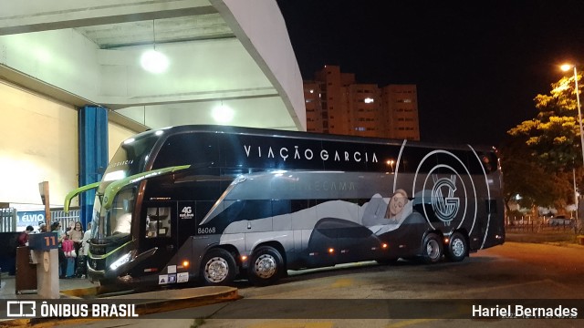 Viação Garcia 86068 na cidade de Sorocaba, São Paulo, Brasil, por Hariel Bernades. Número da foto: #10674103.