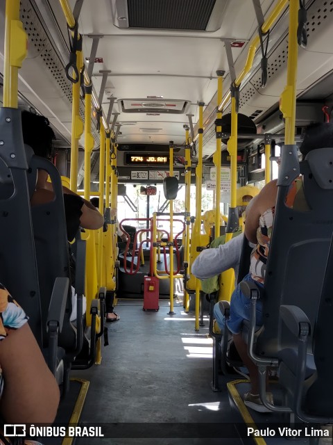 Caprichosa Auto Ônibus B27221 na cidade de Rio de Janeiro, Rio de Janeiro, Brasil, por Paulo Vitor Lima. Número da foto: #10672611.