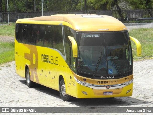 Expresso Real Bus 0286 na cidade de João Pessoa, Paraíba, Brasil, por Jonathan Silva. Número da foto: #10673583.