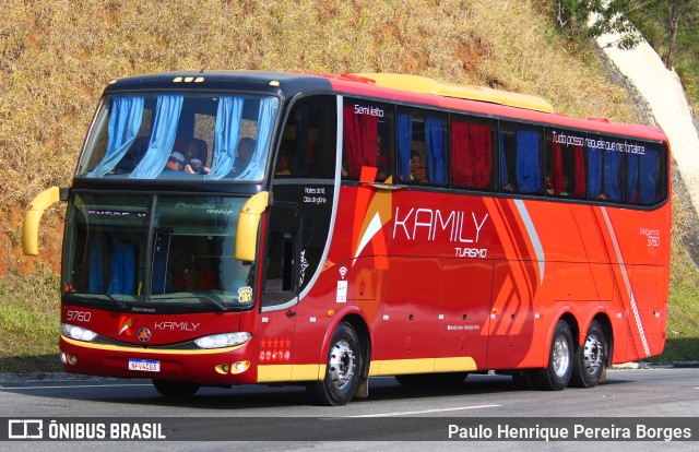 Kamily Turismo 9760 na cidade de Piraí, Rio de Janeiro, Brasil, por Paulo Henrique Pereira Borges. Número da foto: #10674757.