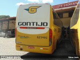 Empresa Gontijo de Transportes 12745 na cidade de Camanducaia, Minas Gerais, Brasil, por Edmar Junio. ID da foto: :id.