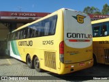 Empresa Gontijo de Transportes 12745 na cidade de Camanducaia, Minas Gerais, Brasil, por Edmar Junio. ID da foto: :id.