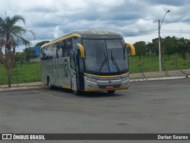 RodeRotas - Rotas de Viação do Triângulo 7314 na cidade de Caldas Novas, Goiás, Brasil, por Darlan Soares. Número da foto: #10676484.