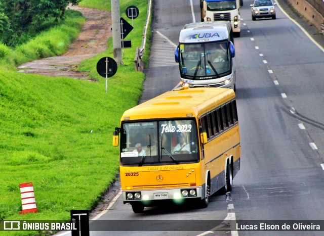 Ônibus Particulares 20325 na cidade de Aparecida, São Paulo, Brasil, por Lucas Elson de Oliveira. Número da foto: #10678102.