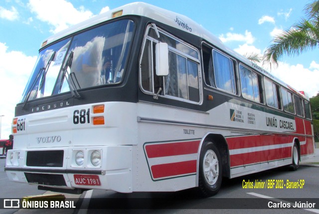 Eucatur - Empresa União Cascavel de Transportes e Turismo 681 na cidade de Barueri, São Paulo, Brasil, por Carlos Júnior. Número da foto: #10676303.
