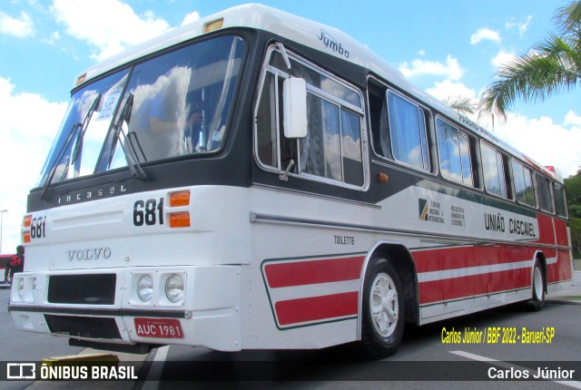 Eucatur - Empresa União Cascavel de Transportes e Turismo 681 na cidade de Barueri, São Paulo, Brasil, por Carlos Júnior. ID da foto: 10676303.