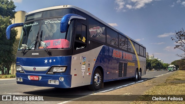 Águia Turismo 7628 na cidade de Brasília, Distrito Federal, Brasil, por Cleiton Feitosa. Número da foto: #10676606.